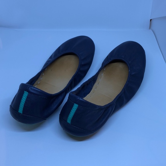 Tieks Navy leather flats - Picture 2 of 6